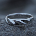 Peace, Be Still - 925 Silver Ring