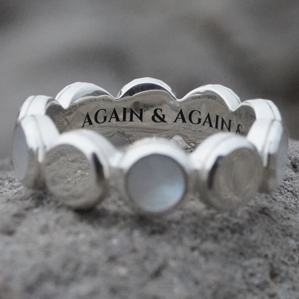 Again & Again & Again - 925 Silver Ring