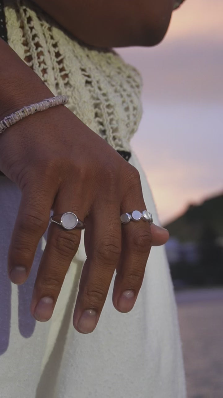 Again & Again & Again - 925 Silver Ring